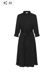 kaffe-kasienna-dress-sukienka-koszulowa-czarna-rozmiar-42