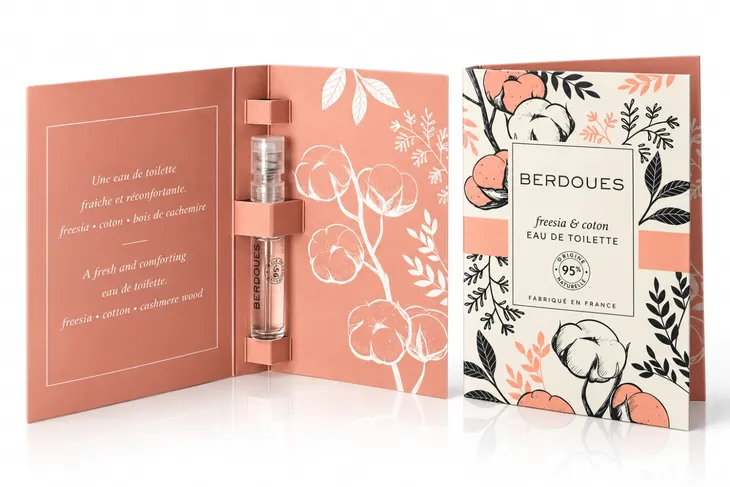 berdoues 1902 - freesia & coton woda toaletowa 1.2 ml     