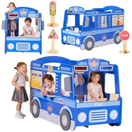 viga-duzy-drewniany-radiowoz-policyjny-zestaw-edukacyjny-dla-dzieci-policja