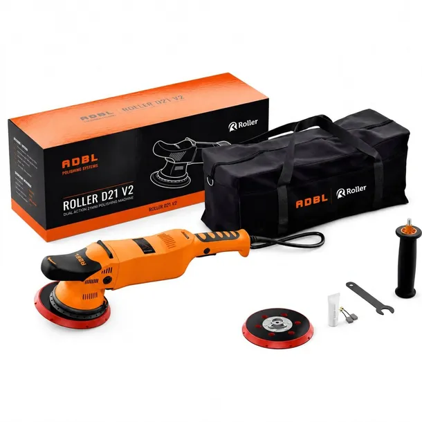 ADBL ROLLER DA21 V2 + DWA TALERZE W ZESTAWIE 125MM I 150MM