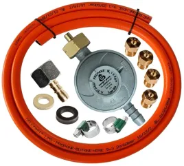 waz-gazu-15m-9x3mm-reduktor-butli-11kg-opaski-zlaczka-dysze-kuchenki-plyty-pomaranczowy