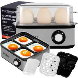 kraft-jajowar-do-gotowania-jajek-8sztuk-twardo-miekko-srednio-500w-kd4118-500-w-czarny