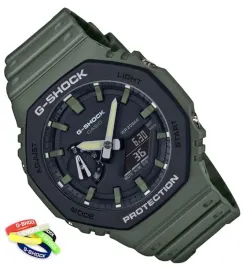 zielony-sportowy-zegarek-meski-na-pasku-casio-g-shock-ga-2110su-gratis
