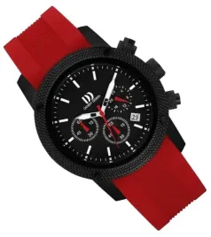 zegarek-meski-na-czerwonym-pasku-danish-design-iq24q1020-chronograf