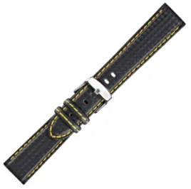 czarny-pasek-do-zegarka-morellato-carbon-20-mm-wodoodporny-karbonowy-20mm