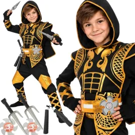 stroj-kostium-ninja-dla-dziecka-czarny-wojownik-maska-bron-142-148