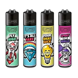 4-x-zapalniczka-gazowa-clipper-snappy-slogan-cala-kolekcja