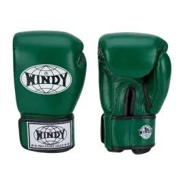 rekawice-bokserskie-windy-classic-genuine-leather-14oz-zielony