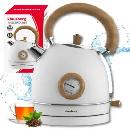 czajnik-elektryczny-1-8l-stal-304-retro-klausberg-kb-9007-bialy-drewno-1-8-l-2200-w-metal