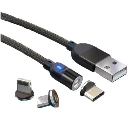 2-metrowy-kabel-magnetyczny-fast-charge-5-pinowy-3-amperowy-3-adaptery-czarny
