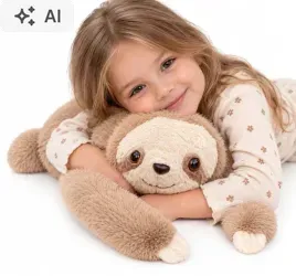 mis-obciazeniowy-leniwiec-maskotka-ciezkomis-sensoryczna-65-cm-1-kg-bezowy-tkanina-wiek-3-lata