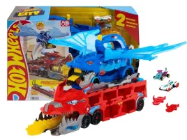 hot-wheels-city-duzy-transporter-autek-2w1-podwojny-smok-2-autka-ny-solidny-material-metal-plastik-wiek-4-lata