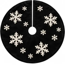 spodnica-pod-choinke-90-cm-rozowa-aksamitna-haftowane-platki-sniegu