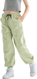 dzieciece-spodnie-cargo-luzne-zielone-szalwiowe-rozmiar-140-cm-8-9-lat
