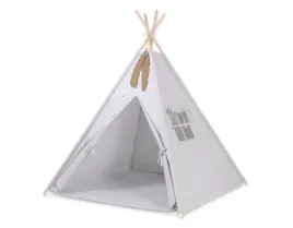 namiot-tipi-dla-dzieci-zawieszki-piora-szary
