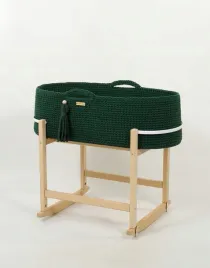 kosz-mojzesza-boho-handmade-z-kolyska-butelkowa-zielen