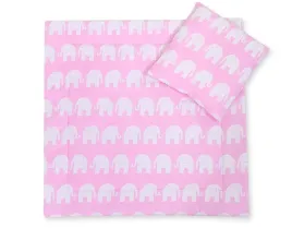 posciel-do-wozka-z-wypelnieniem-kolderka-i-poduszka-slonie-rozowe