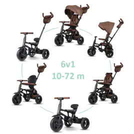 milly-mally-6299-qplay-rowerek-trojkolowy-rito-deluxe-rubber-brown
