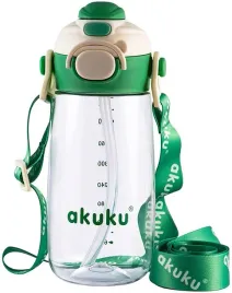 akuku-a0724-bidon-ze-slomka-szkolny-zielony-480ml