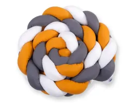 ochraniacz-warkocz-pleciony-do-lozeczka-xxl-bialy-musztardowy-antracyt
