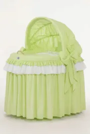 kosz-mojzesza-wiklinowy-ze-skladana-budka-little-princess-zielony