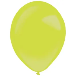 amscan-balony-metalowe-12-cm-lateks-jasny-zielony