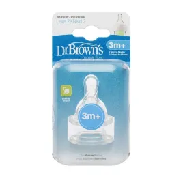 dr-browns-322-smoczek-silikonowy-do-butelki-standard-poziom-2-2-pak
