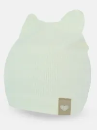noviti-cp052-g-05-czapka-prazek-podwojna-uszy-ecru-44-46-cm