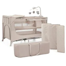kinderkraft-lozeczko-turystyczne-joy-2-z-akcesoriami-beige