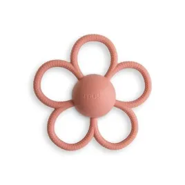 mushie-mu101344-gryzak-silikonowy-i-grzechotka-2w1-daisy-dusty-rose