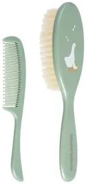 canpol-2-417-gre2-szczotka-i-grzebien-dla-niemowlat-z-miekkim-wlosiem-goose