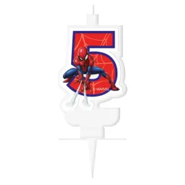 swieca-tradycyjna-procos-spiderman-5-lat-czerwono-niebieska