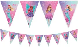 baner-girlanda-flagi-lalka-barbie-urodziny-party