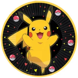 pokemon-yellow-thunder-talerzyki-papierowe-8-szt-23-cm