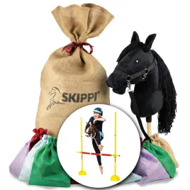 worek-prezentowy-hobby-horse-skippi-z-koniem-czarnym-i-przeszkoda