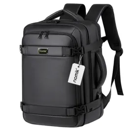 plecak-podrozny-kabinowy-40x25x20-cm-20-l-czarny-wodoodporny-poliester-lekki-do-samolotu-bagaz-podreczny-z-miejscem-na-laptopa-wygodny