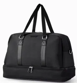 torba-podrozna-weekendowa-sportowa-39-l-czarna-z-poliestru-na-ramie-49-x-24-x-33-cm-z-dwiema-komorami-podwojnym-dnem-na-krotkie-wyjazdy