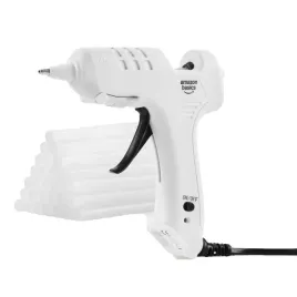 bialy-pistolet-do-kleju-na-goraco-20watt-i-30-wkladow-amazon-basics