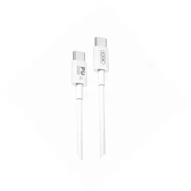 kabel-xo-usb-typ-c-usb-typ-c-2-m-bialy