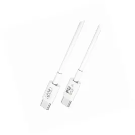 kabel-xo-usb-typ-c-usb-typ-c-2-m-bialy