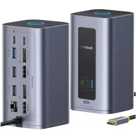 baseus-nomos-nu1-air-spacemate-stacja-dokujaca-12w1-pd-100w-szara