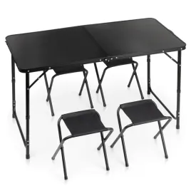 stol-turystyczny-skladany-z-krzeslami-aluminiowy-czarny-120x60x55-62-70-cm
