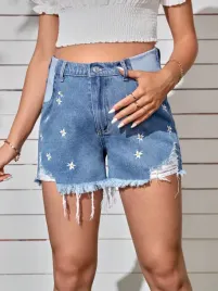 spodenki-ciazowe-jeansowe-w-haftowane-kwiaty-z-wysokim-stanem-shein-xl