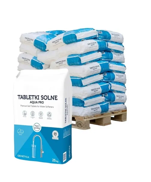 Tabletki Solne Do Uzdatniania Wody Zmiękczacza Qemetica Ciech Paleta 1000kg
