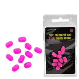 super-wyporne-kulki-soft-dumbell-imitacja-6x10-mm-pink-10-sztuk