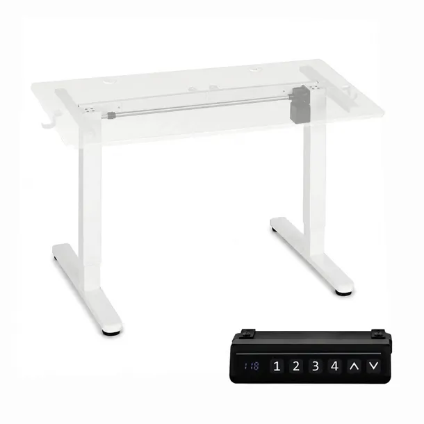 STELAŻ BIURKA ELEKTRYCZNY REGULACJA WYSOKOŚCI 72-118 CM BLAT DO 160 CM