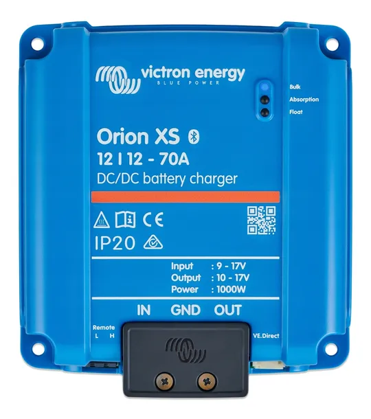 Ładowarka DC-DC Victron Orion XS 12/12 70A Bluetooth solarny system energii