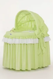 kosz-mojzesza-wiklinowy-ze-skladana-budka-little-princess-zielony