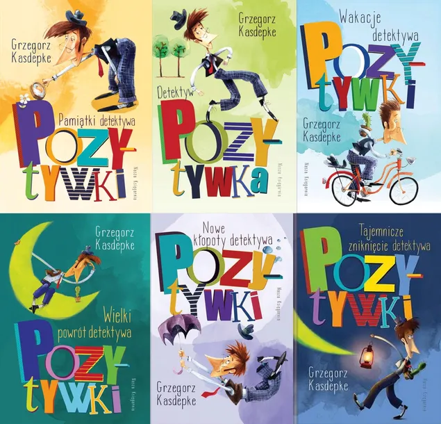 Lektura szkolna Detektyw Pozytywka Grzegorz Kasdepke