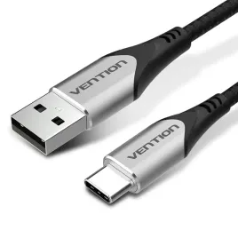 kabel-usb-a-do-c-vention-oplot-3a-480mbps-2m-grey